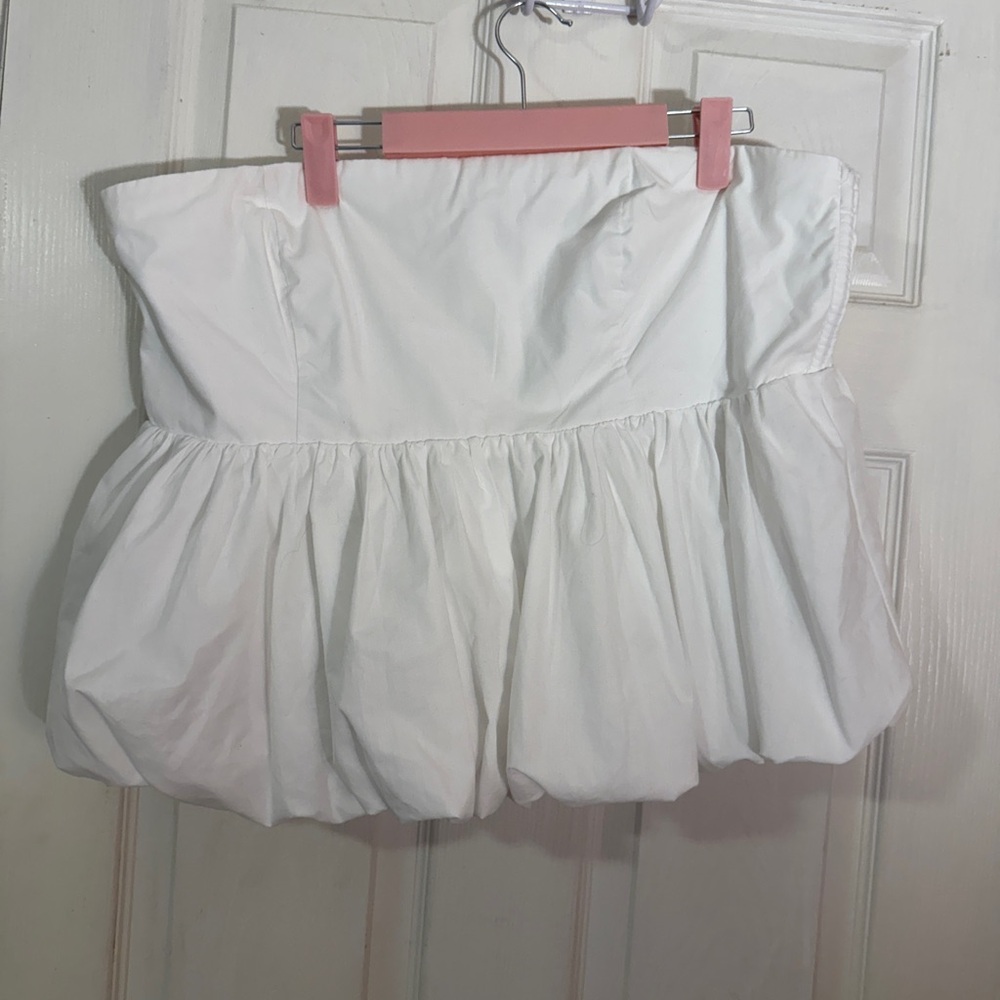 White Bubble Shirt